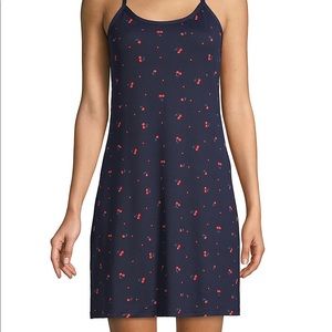 Vday Gift 💝 Printed Racerback Chemise ❤️🍒 NWT
